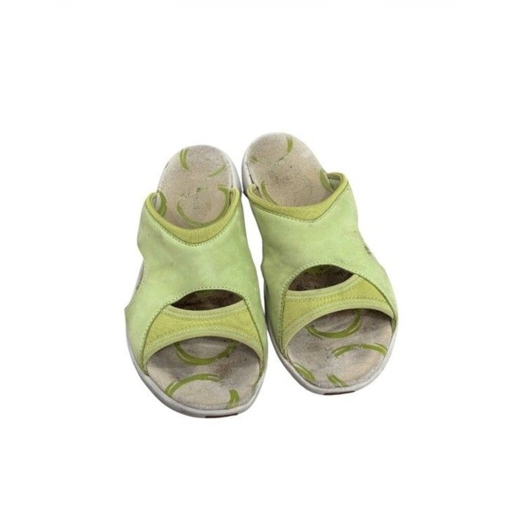 Merrell Lorelei Slide Women's Size 7 Palmetto Lime Comfort Flip Flop Sandals